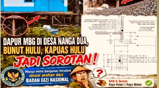 Sumber: Warga Masyarakat Desa Nanga Dua, Kecamatan Bunut Hulu, Kabupaten Kapuas Hulu