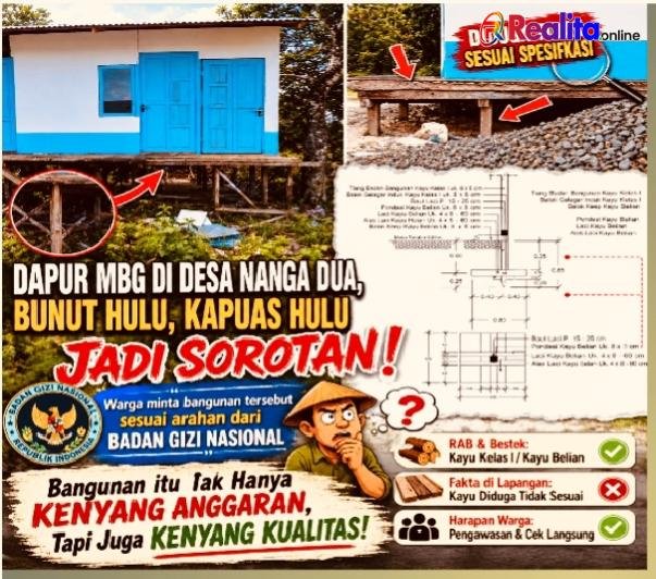 Sumber: Warga Masyarakat Desa Nanga Dua, Kecamatan Bunut Hulu, Kabupaten Kapuas Hulu