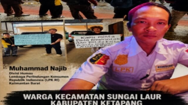 Sumber:Laporan Aduan Masyarakat Kecamatan Sungai Laur, Kabupaten Ketapang