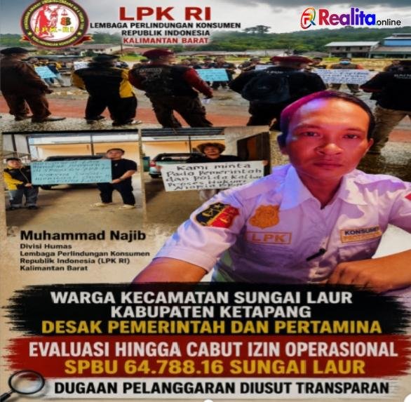 Sumber:Laporan Aduan Masyarakat Kecamatan Sungai Laur, Kabupaten Ketapang